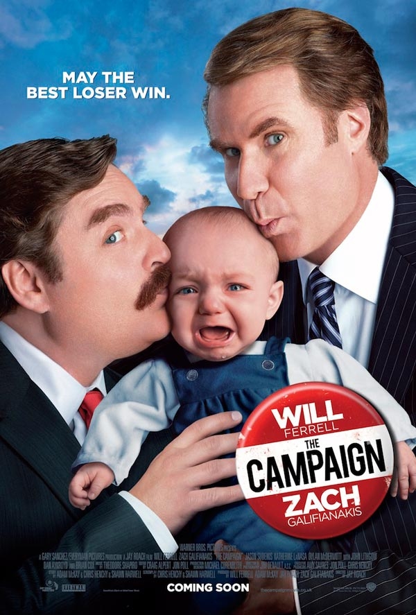 Cartel de "The Campaign"